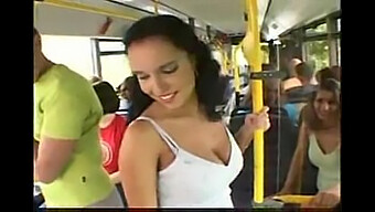 Voluptuous Milf Laura Lion'S Voyeuristic Bus Ride Adventure