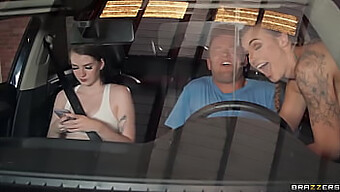 Kenzie Love'S Hot Drive-Thru Experience With A Hot Stud