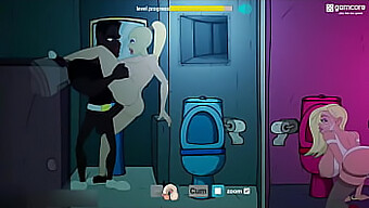 Animated Porn Of Anal Sex In A Club Bathroom